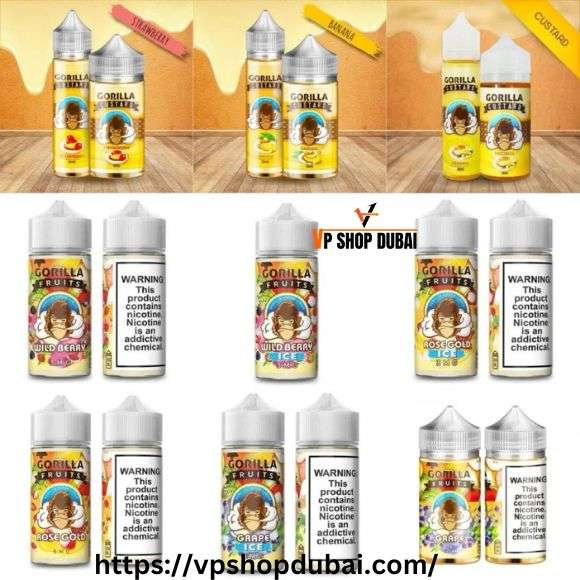Gorilla 100ml E-Liquid 3mg