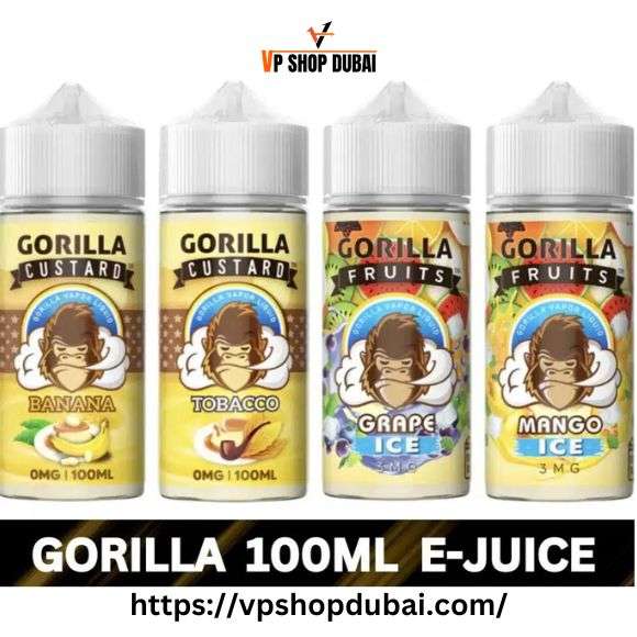 Gorilla 100ml E-Liquid 3mg