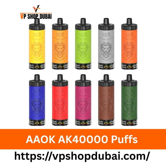 AAOK AK40000 Puffs Disposable Vape in UAE
