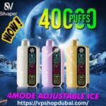 SILVAPER 40K Puffs Disposable Vape 4 Mode