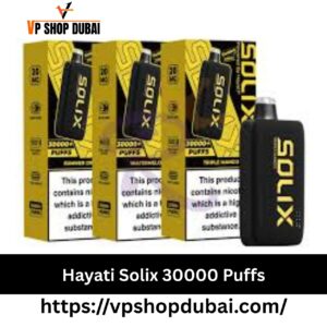 Hayati Solix 30K Puffs 50MG Nicotine