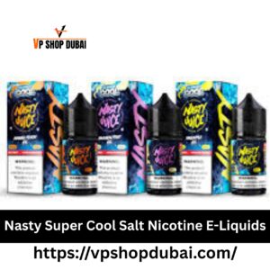 Nasty Super Cool Salt Nicotine E-Liquids