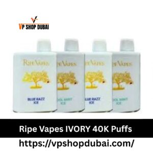 Ripe Vapes IVORY 40K Puffs Disposable Vape