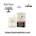 Ripe Vapes IVORY 40K Puffs Disposable Vape
