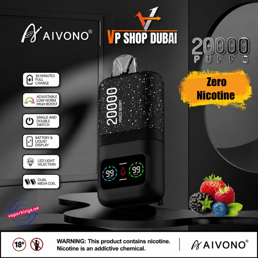AIVONO Aim Magic 20000 Puff Zero Nicotine Disposable Vape