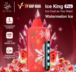 ELFBAR Ice King Pro 40000 Puffs 50mg Nicotine Ice control disposable vape 2