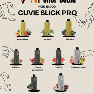 HQD Cuvie Slick Pro 15000 Puffs In the UAE