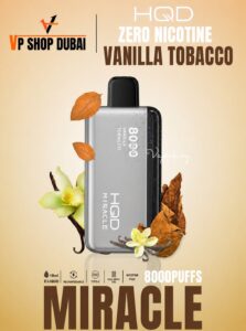 HQD Miracle 8000 Puffs Zero Nicotine 0mg vape 2