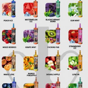 MFU SHISHA X2 Hookah 60000 Puff Disposable Vape