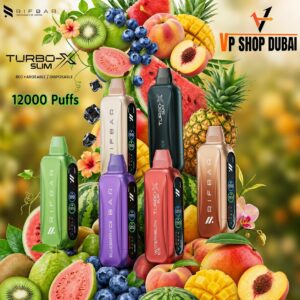 Rif Bar Turbo X Slim 12000 Puffs Disposable Vape