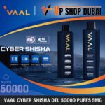 Vaal Cyber Shisha DTL 50000 Puffs 5mg Nicotine