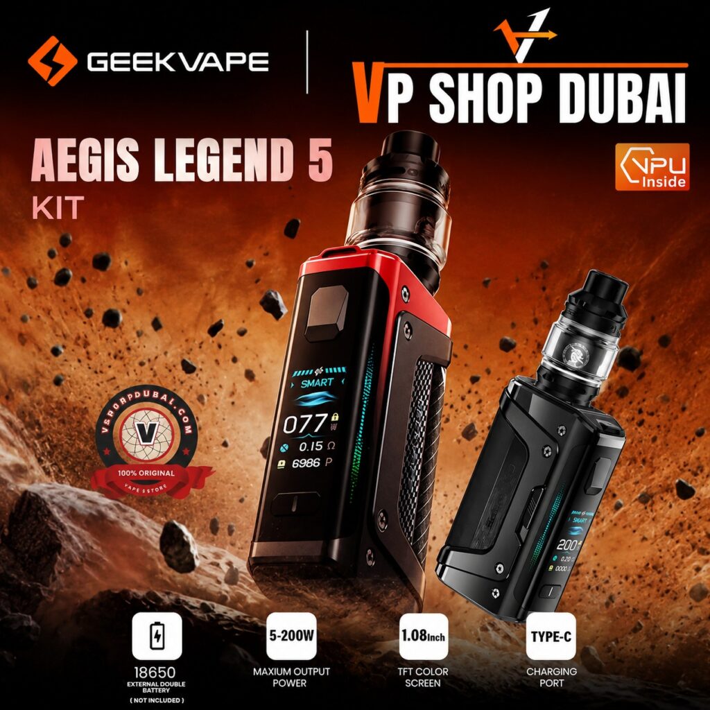 Geekvape Aegis Legend 5 Vape Mod Kit 200W In UAE