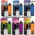 Al Fakher 12000 Puffs Crown Bar