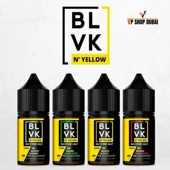 BLVK N Yellow Series 30ML Saltnic E-Liquid