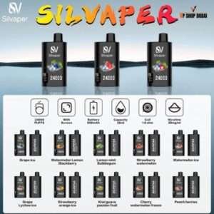 SILVAPER 24000 PUFFS DISPOSABLE VAPE