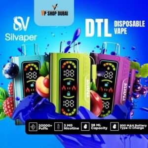 Silvaper DTL Disposable Vape 20,000 Puffs