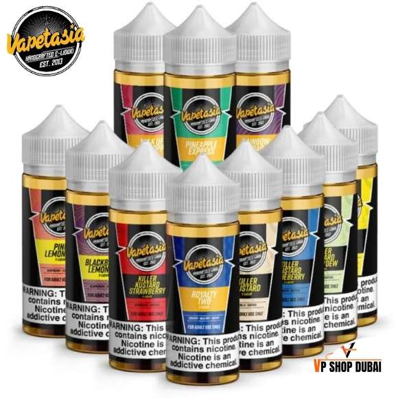 VAPETASIA 100ML E LIQUID VAPETASIA 100ML E LIQUID