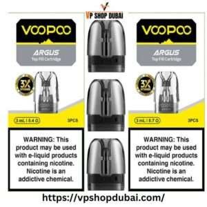 VOOPOO Argus Top Fill Pod Cartridge 2ml/3ml 2 VOOPOO Argus Top Fiil Pod Cartridge
