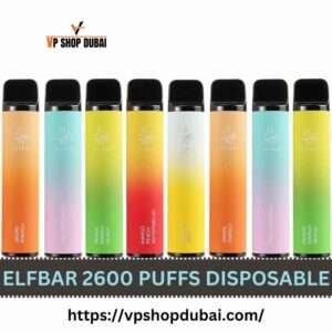 ELFBAR 2600 Puffs Disposable Vape in Dubai