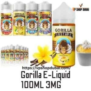 GORILLA 100ml E-Liquid 3mg 1 Gorilla 100ml E-Liquid 3mg