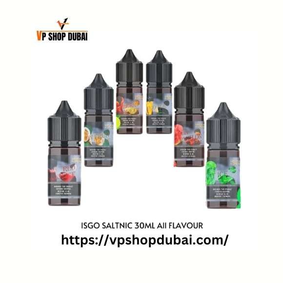 ISGO 30ML SALTNIC E- LIQUID