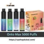 Onto Max 5000 Puffs Disposable Vape in UAE