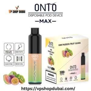 Onto Max 5000 Puffs Disposable Vape in UAE