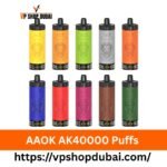 AAOK AK40000 Puffs Disposable Vape in UAE
