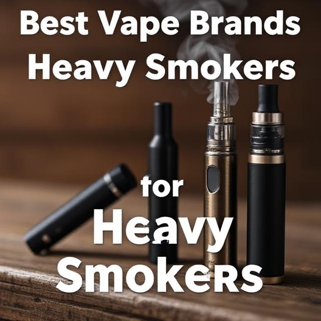 Best vape brands for heavy smokers