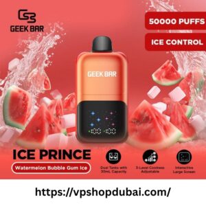 Geek Bar Ice Prince 50000 Puffs Disposable Vape in Dubai 1 Geek Bar Ice Prince 50000 Puffs Disposable