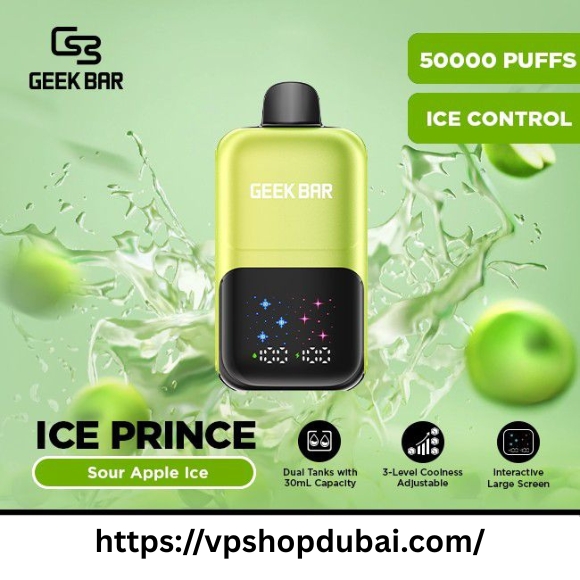 Geek Bar Ice Prince 50000 Puffs Disposable Geek Bar Ice Prince 50000 Puffs Disposable
