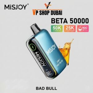 MISJOY Beta 50000 Puffs Disposable Vape Dubai UAE rechargeable high capacity vape device with premium design and flavors