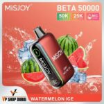 MISJOY Beta 50000 Puffs Disposable Vape Dubai UAE rechargeable high capacity vape device with premium design and flavors