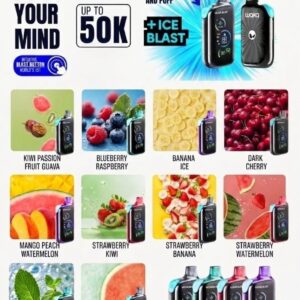 Waka Blast 50000 Puffs Disposable Vape with high-capacity battery and premium flavor options